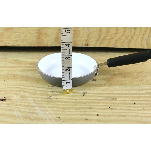 Faber Ware Pan Mini Skillet Gray Ceramic Nonstick 5" - Picture 4 of 6